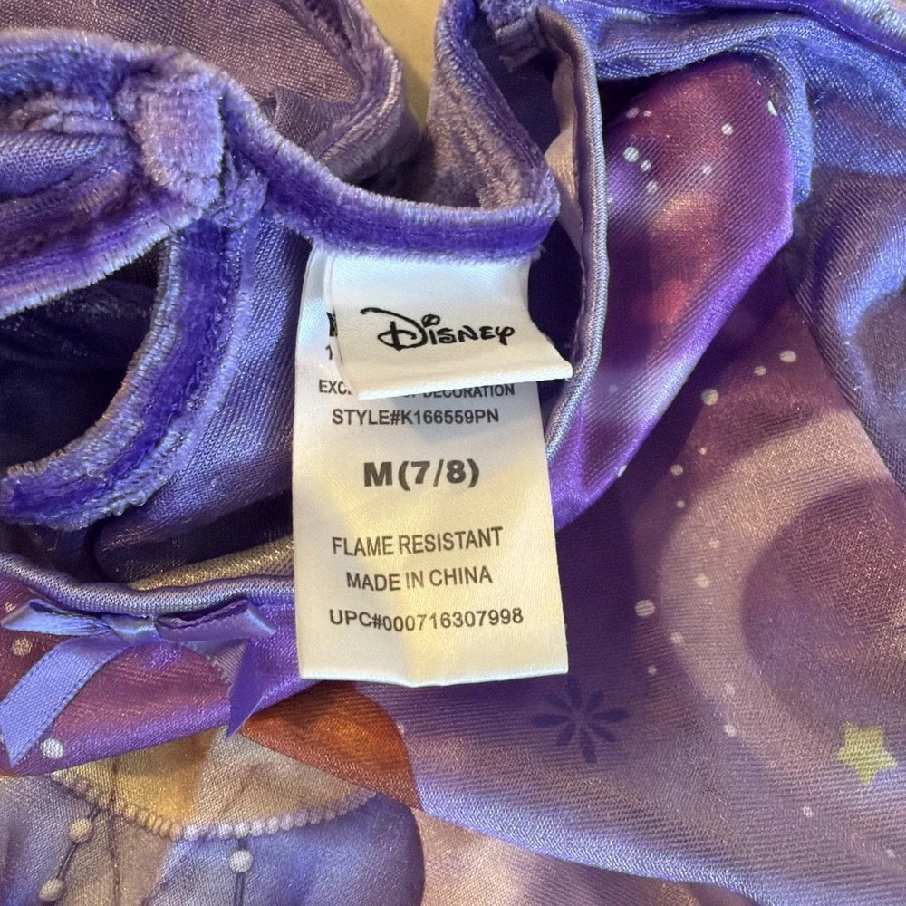 Disney Sofia the First Girl's Dress Nightgown Size M 7/8 - Picture 4 of 5
